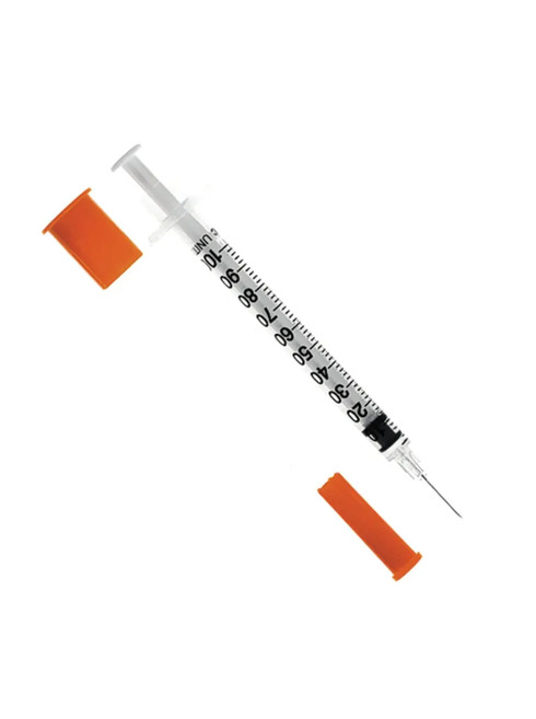 Шприц инсулиновый Vogt Medical 1 мл U-100 30G (0.3×15 мм, 100 штук в упаковке)