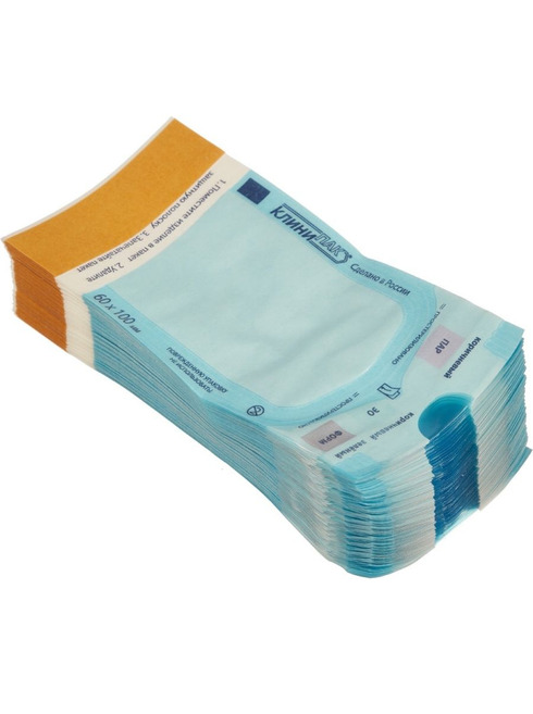 Пакет для стерилизации комбинированный 60х100 Клинипак.
