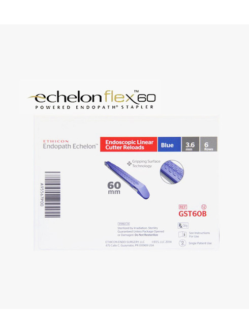 Сменные кассеты ECR60B для сшивающе-режущего аппарата Эшелон (Echelon) для нормальной ткани 
