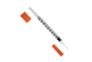 Шприц инсулиновый Vogt Medical 1 мл U-100 30G (0.3×15 мм, 100 штук в упаковке)